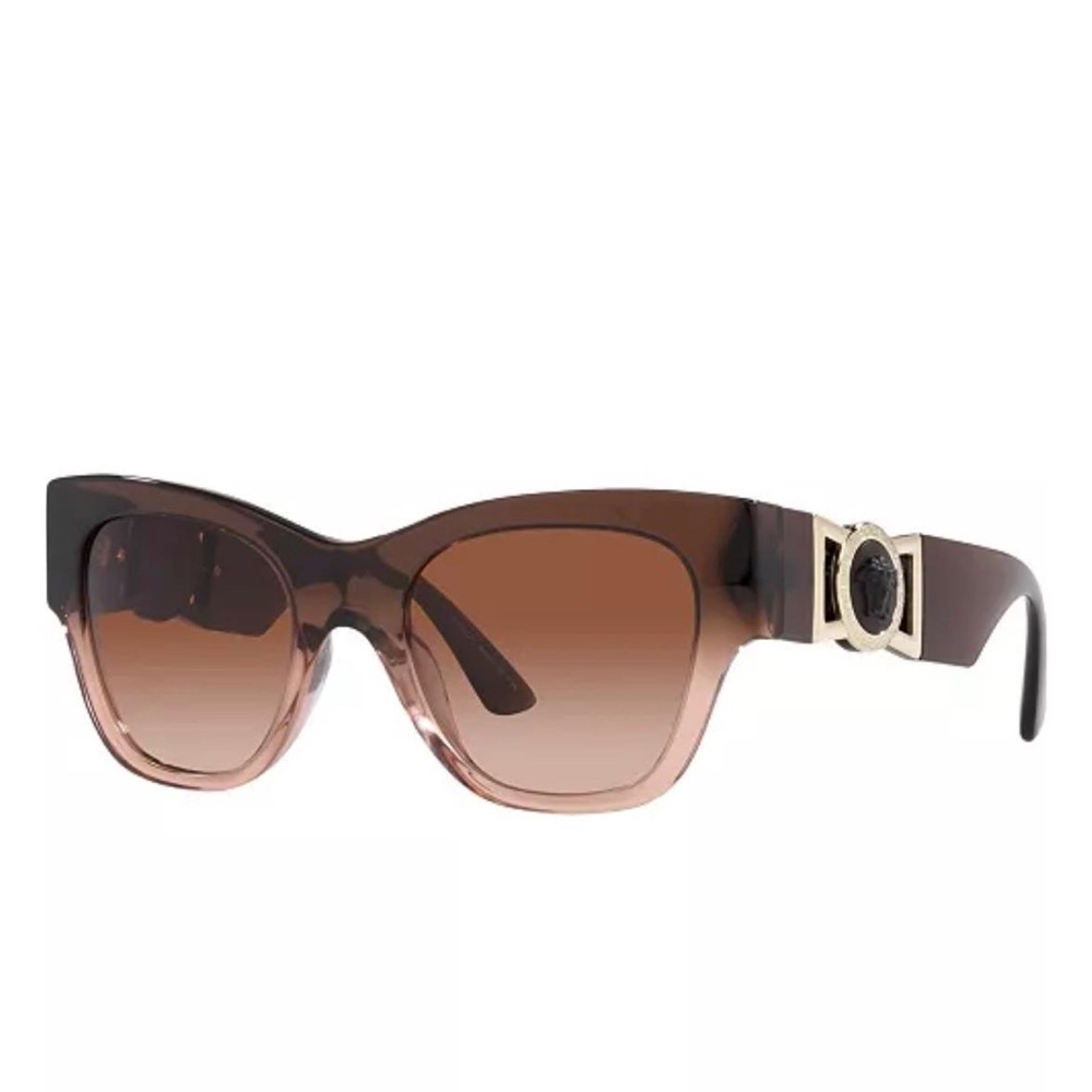 Versace Elegant Brown Sunglasses
